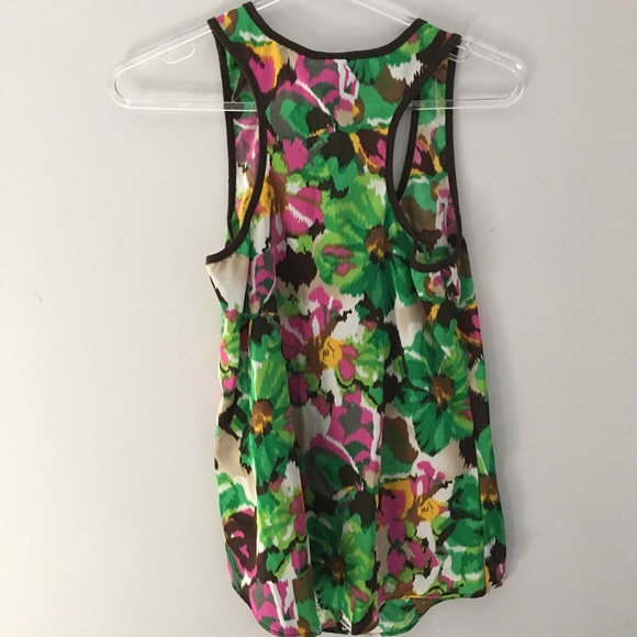 h.i.p. Floral semi sheer tank - Picture 5 of 5